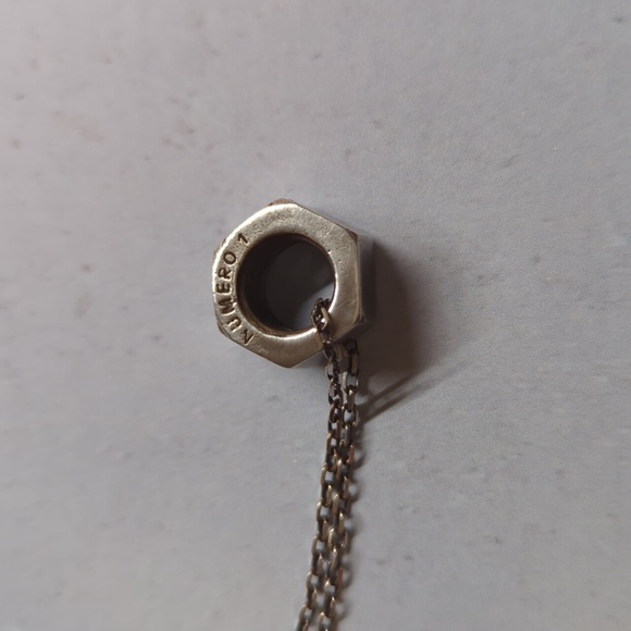 KrisVanAssche Bolt Sterling Silver Pendant and Necklace - Picture 5 of 7